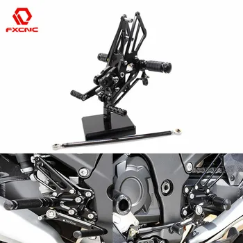 

FOR KAWASAKI ZX-14R / ABS 2012-2016 2015 2014 2013 Aluminum Adjustable Motorcycle Rearsets Rear Sets Foot Pegs Pedal Footrest