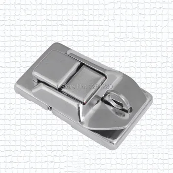 

free shipping universal hardware bag accessories iron hasp lock spring latch wooden box buckle air box clasp combination box