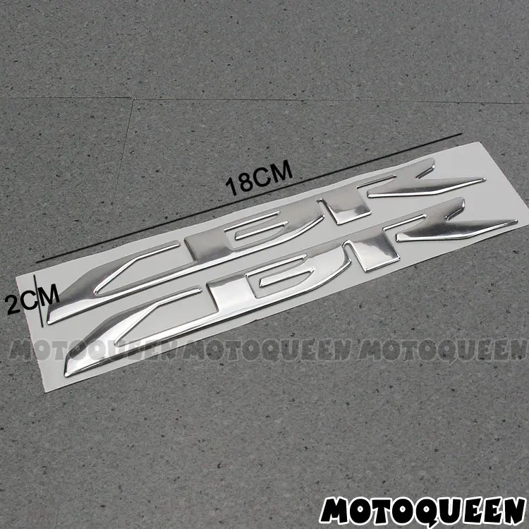 Мотоцикл 3D Хром CBR HRC логотип наклейки обтекатель наклейки эмблема для Honda HRC CBR 600RR 1000RR 300R 250R 650F 500R CBR600 F4i