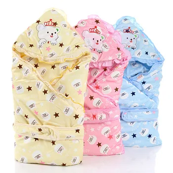 

Receiving Blankets Baby Clothing Accessories Crystal velvet Blanket & baby Swaddling 83*87cm winter new born infant Blankets hot
