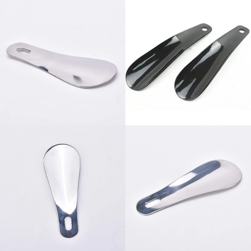 10/19cm Mini Shoe Horn Professional Stainless Steel Shoe Horn Long