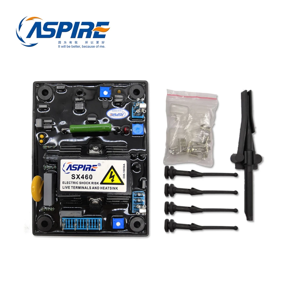 R/égulateur de tension automatique SX460 AVR Contr/ôleur de r/égulateur de tension automatique SX460-A AVR pour le r/égulateur de tension automatique de g/én/érateur monophas/é