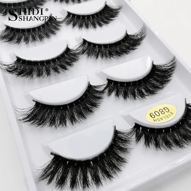 10 lots wholesale price mink eyelashes hand made false eyelash natural long 3d mink lashes makeup natural false lashes in bulk