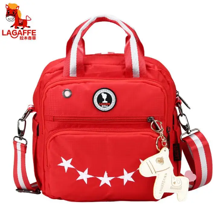 Многофункциональная сумка для кормления, 4 цвета, большая вместительность, сумки для детских подгузников, модная сумка для мам, рюкзак для беременных, сумка для детских подгузников - Цвет: Красный