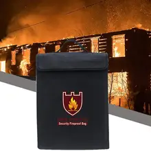 Прочный противопожарный портфель водостойкий пакет для документов канцелярские принадлежности легкий портативный офисный Универсальный портфель