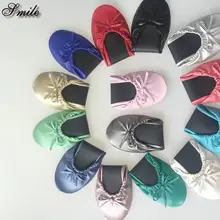 ; Новое поступление; женские свадебные складные балетные туфли; Разноцветные гнущиеся балетки на плоской подошве