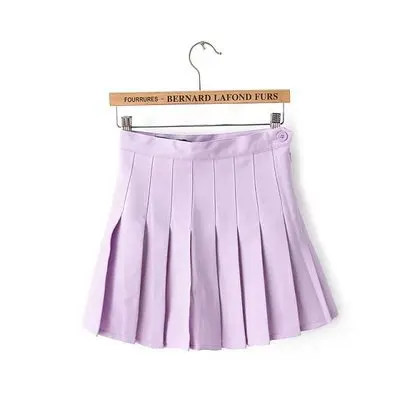 Теннисные шорты, Женская юбка для бадминтона, Женская Спортивная юбка, женские теннисные шорты с шортами, ropa de Tennis hombre - Цвет: Lavender