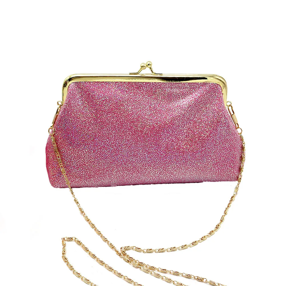 

Women Messenger Bags mini Lady Shining bling bling Small Hasp days Clutch Bags super quality Bolsas Feminina gift chain belt