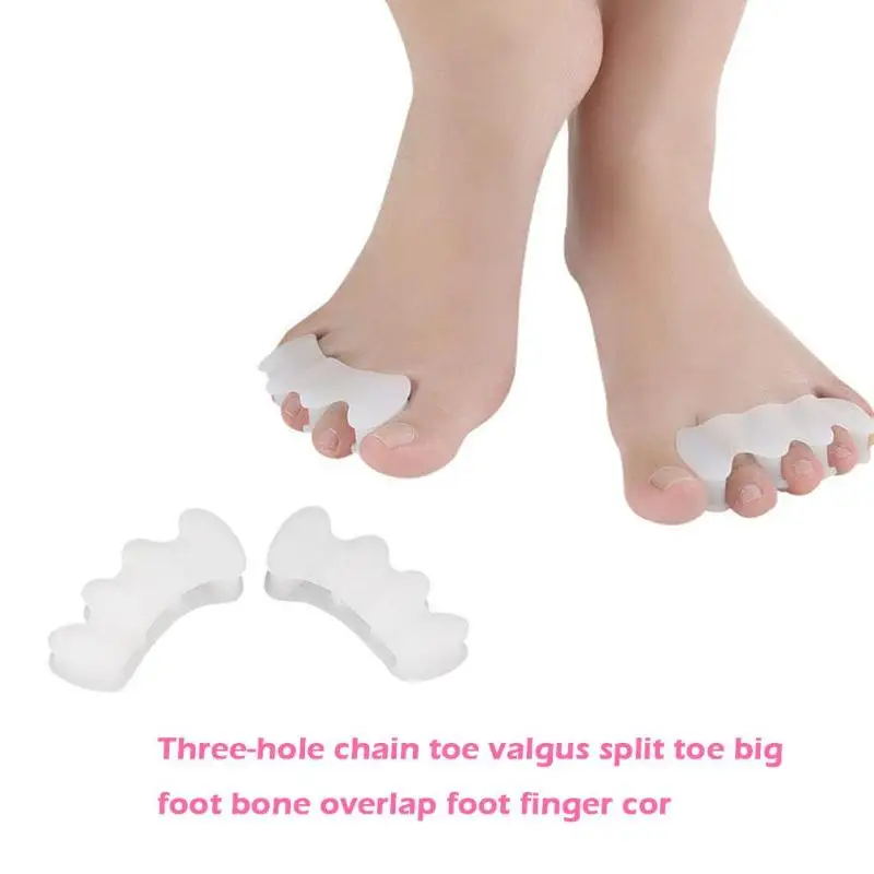 2pcs Toe Corrector SEBS Toes Separators Align Overlapping Toes Correction Anatomical Toe Separators Correct Your Toes Naturally 2pcs Toe Corrector SEBS Toes Separators Align Overlapping Toes Correction Anatomical Toe Separators Correct Your Toes Naturally