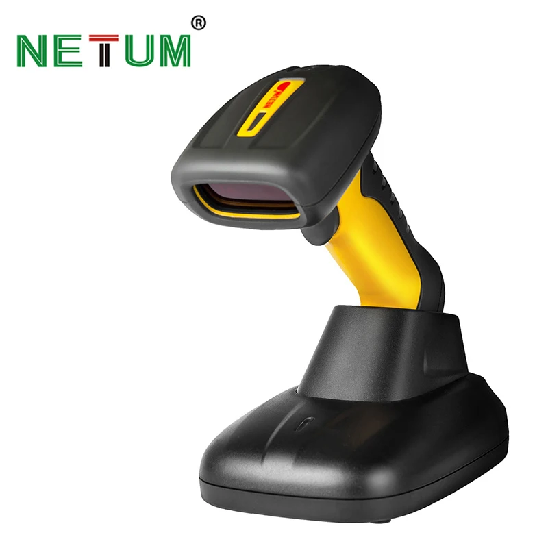 

NT-1209 Handheld Wireless Barcode Scanner Industrial IP67 Waterproof 32bit Bar Code Scanner for POS System NT-1208