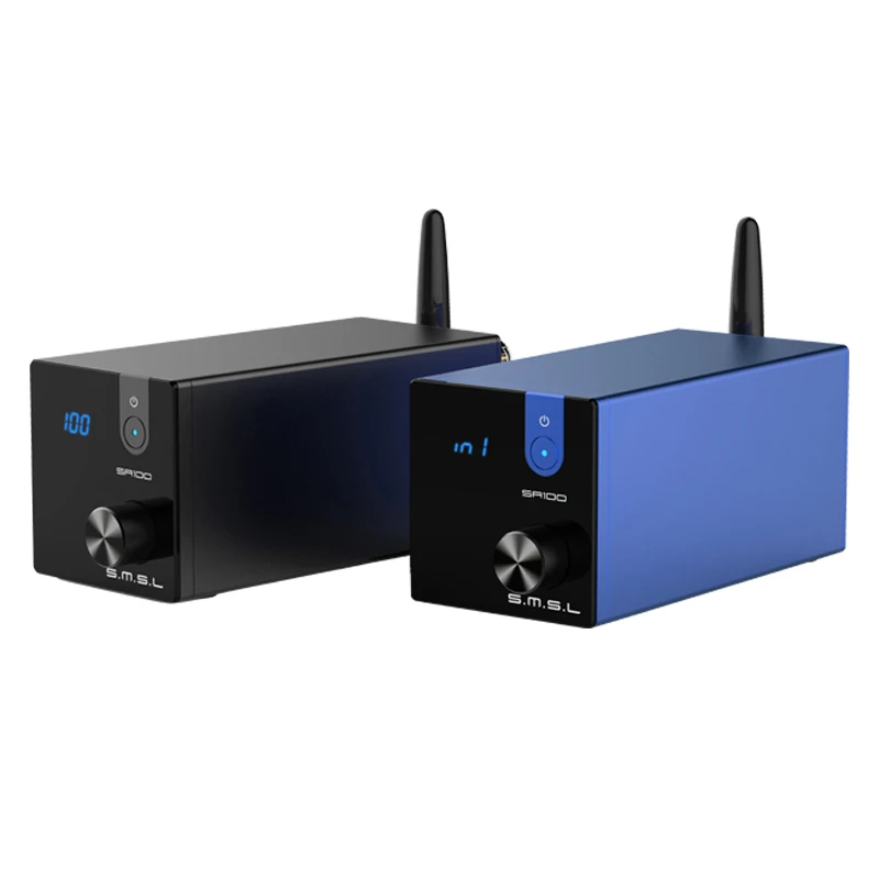 

SMSL SA100 bluetooth audio amplifier 50w+50w TPA3116D2 power amplifier digital HI-FI Audio Stereo Amplifier