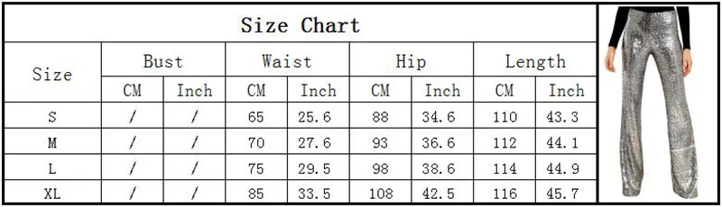 SEBOWEL, длинные широкие штаны с блестками, женские блестящие Серебристые черные брюки с высокой талией для женщин, для вечеринок, танцев, расклешенные штаны