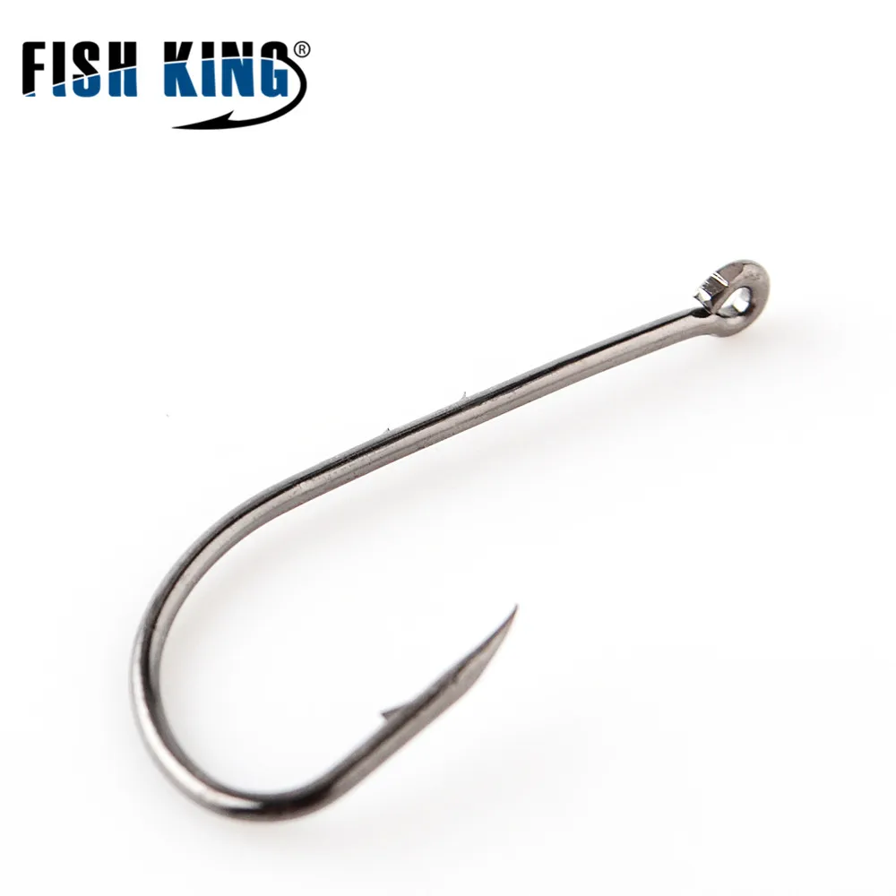 FISH KING Cobra Hook 10pcs 3#-14# Baitholder Fishhooks Fish Hooks High Carbon Steel Barbed Fishing Hook Carp Barbel Tench Coarse FISH KING Cobra Hook 10pcs 3#-14# Baitholder Fishhooks Fish Hooks High Carbon Steel Barbed Fishing Hook Carp Barbel Tench Coarse