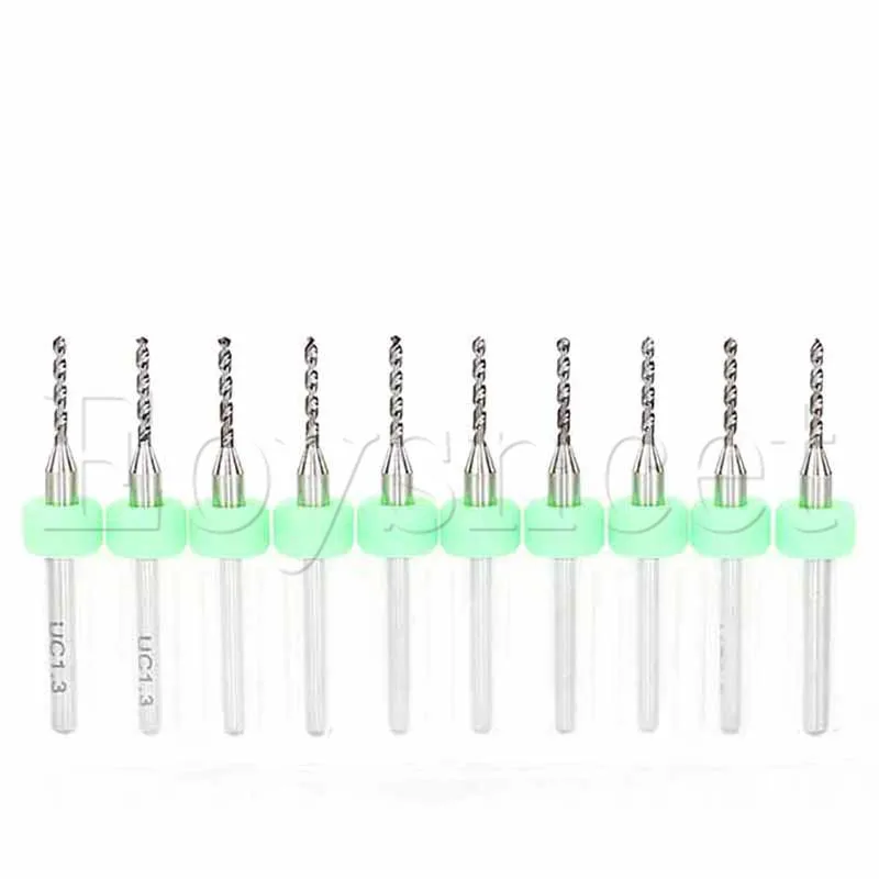 

1.35mm Tungsten Steel Carbide PCB Drill Bits PCB Milling Machine Pack Of 10
