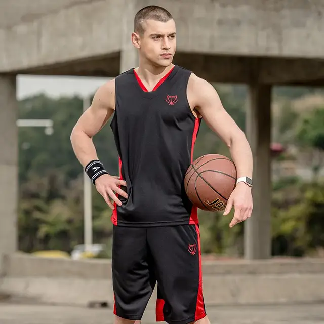 361 New Men Basketball Suit Sleeveless Breathable Quick Dry Sportswear 651721901in Basketball