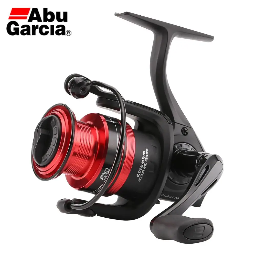 

New Original ABU GARCIA BLACK MAX Fishing Reel 3+1BB 9.1KG Max Drag Spinning BMAXSP5-60 500-6000 Saltewater Freshwater Reel