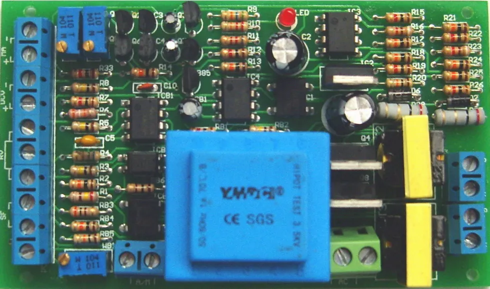 

Over Current Short Circuit Protection Thyristor Phase-shifting Trigger Trigger Kit AT2201B-1,1-5V, 4-20mA