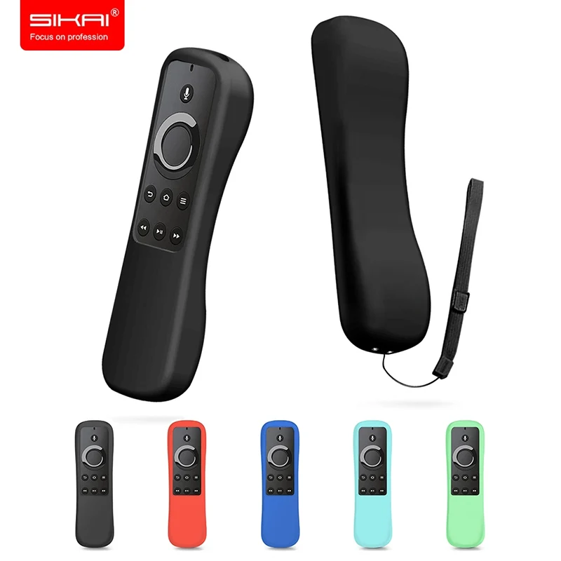 Чехол для Amazon Fire tv 4K Stick с Alexa Voice дистанционный контроль силикон чехол SIKAI