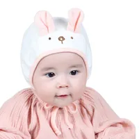 New Spring Newborn Baby Hat Toddler Kids Boys Girls Lovely Rabbit Ear Embroidery Princess Hat 2018 High Quality