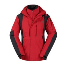 Male three in outdoor font b jacket b font twinset waterproof thermal font b hiking b