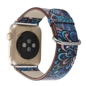 

Genuine Leather Watchband Women Watch Band for iwatch 44mm 42mm 40mm 38mm Wrist Watches Strap On Belt Watchbands for apple watch