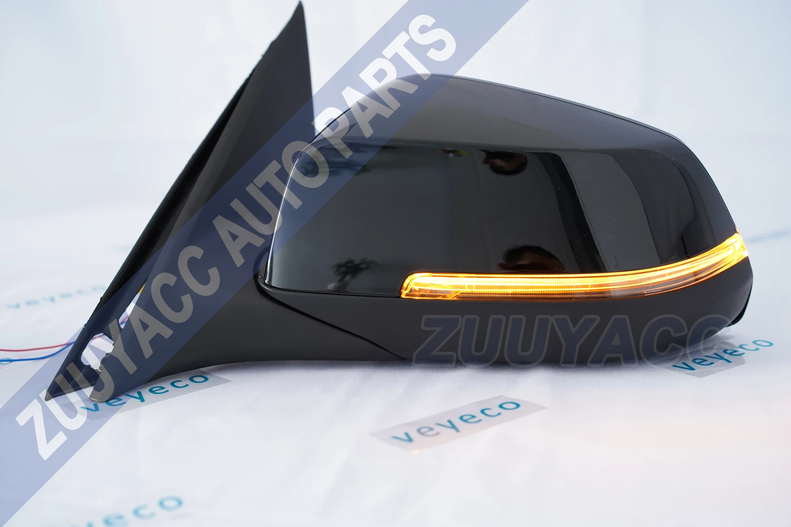 

Repair RearView Door Mirror Side Mirror Light Glass Frame Shell for BMW 5 F10/F11/F07/F18 13-17