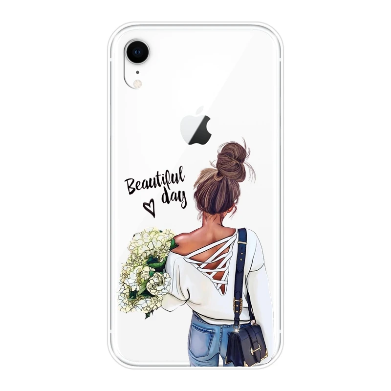 Para iPhone 6 S 6 S 7 8 X XR XS Max funda silicona negro niña bebé mujeres mamá suave funda para teléfono Apple iPhone 8 7 6 S 6 S Plus Para iPhone 6 S 6 S 7 8 X XR XS Max funda silicona negro niña bebé mujeres mamá suave funda para teléfono Apple iPhone 8 7 6 S 6 S Plus