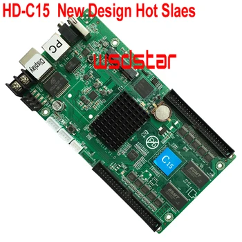 

HD-C15 Support 1-32 scan Lan+USB asynchronous RGB color P8 P10 LED screen control card 384*320 1024*120