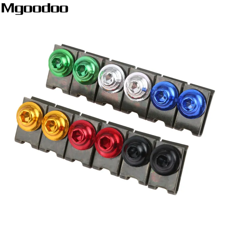 

10Pc/lot M5 Motorcycle Fairing Body Spring Bolts Nuts Screw Spire Speed Fastener Clip Nut Mounting Nut Set Screws Mounting Clamp