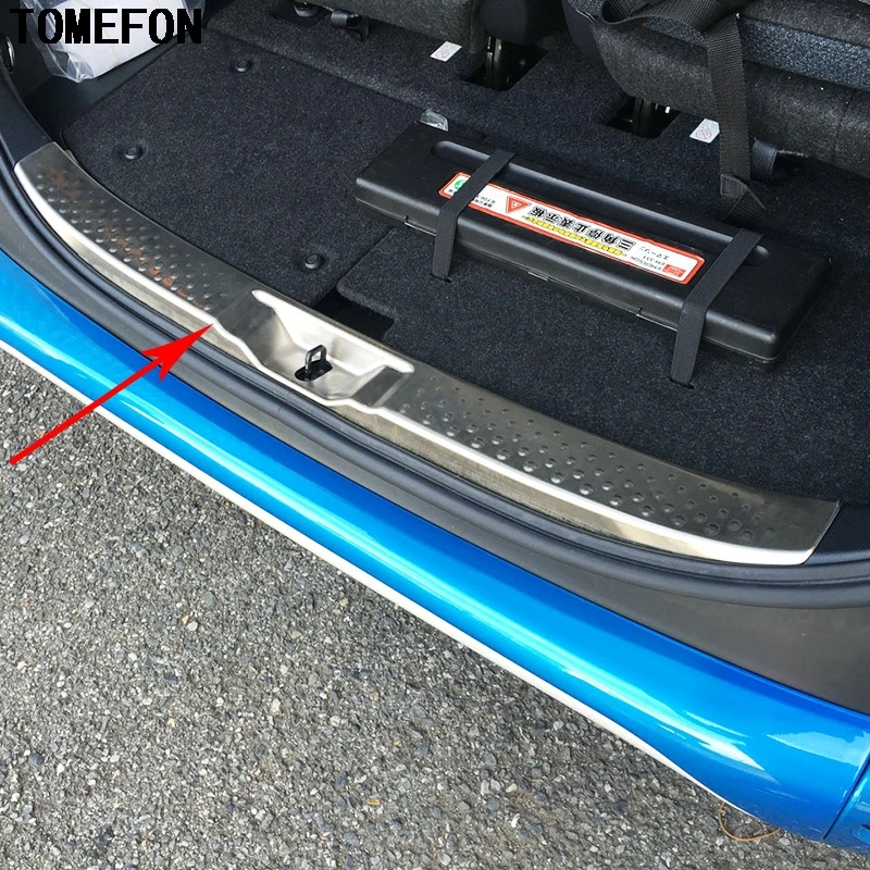 

1piece For Toyota Sienta 2015-2017 Second Gen NHP170 Inner Rear Bumper Protective Scuff Pedals Cover Trim Rear Bumpers Cover