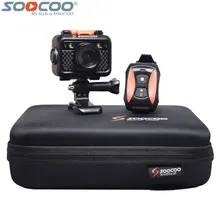 SOOCOO S60 Wi-Fi в Исходном Действий Видеокамеры 1080 P FHD Дайвинг 60 М Голые Водонепроницаемый Mini DV Спорт Видеокамера + пульт дистанционного Управления Часы