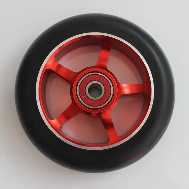 2PCS Stunt Scooter Wheels 100mm 88A With High elasticity PU Aluminum