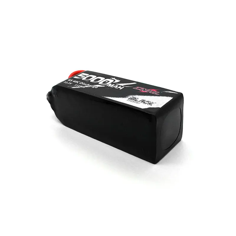 CNHL черная серия 5000mAh 22,2 V 6S 40C Lipo батарея