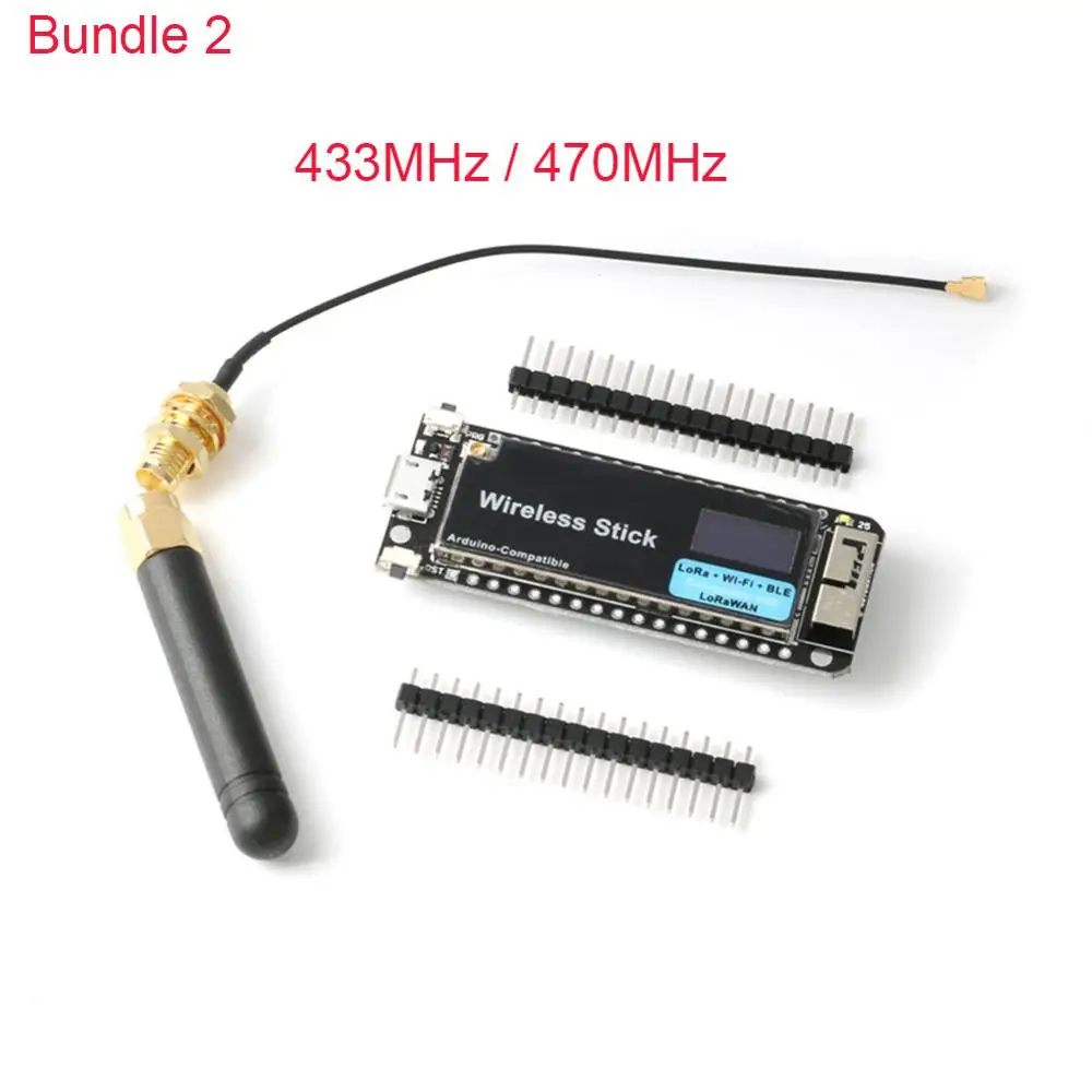 868 МГц/915 МГц 433 МГц/470 МГц ESP32 LoRa OLED дисплей макетная плата модуль SX1276 LoRaWAN wifi BLE с антенной для Arduino - Цвет: 433mhz 470mhz