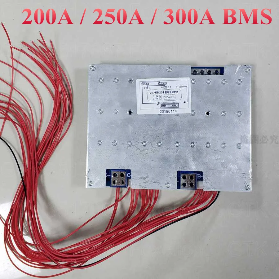 

Customize BMS LiFePo4 26S to 32S 300A 250A 200A 28S 30S 80v 90v 96v 102v ultra high current protection board EV power motor