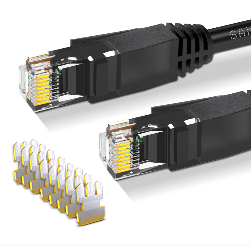 CAT6 UTP 24AWG* 4P 20 метров сетевой кабель открытый Высокоскоростной Ethernet кабель 20 м кабель RJ45 для домашнего компьютера или IP камеры