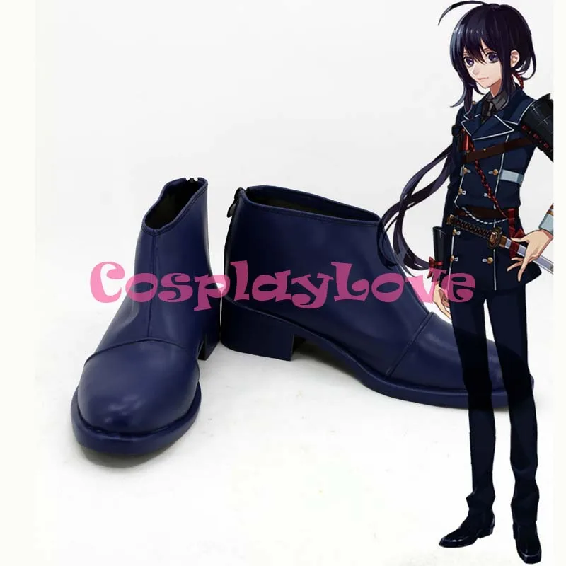 

Custom Made Japanese Game Touken Ranbu Online Namazuo Toushirou Cosplay Boots Shoes For Halloween Christmas