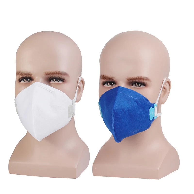 

2 Colors N95 Anti Haze Dust Face Mask Cotton Filter Fabric Cloth Anti-sticking Cartridge Respiratory Masks Windproof Bacteria