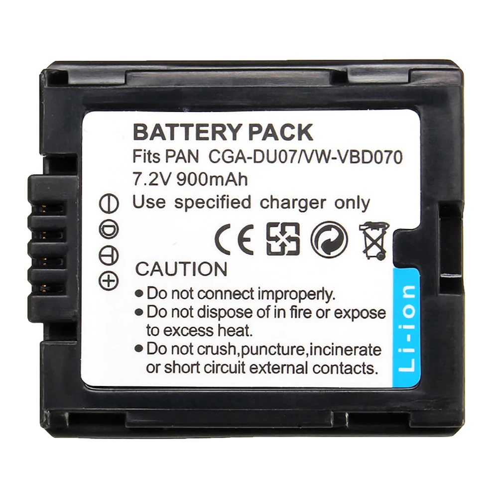 Kaufen Doscing 1 Stücke CGA CGR DU06 DU07 Batterie Kamera Batterien für Panasonic CGA DU06 CGA DU07 CGA DU07A CGA DU12 CGA DU14 CGA DU14A