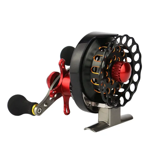 Cheap New Arrival  Raft Fly Ice Fishing Reel Left/Right Handle  Freshwater Marine Fish Carp Fishing Wheel Tackle 