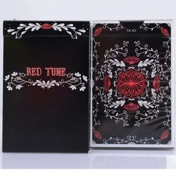 

Limited Edition Red Tune Deck card Aloys design single license plate Magic Playing Cards Magia Props