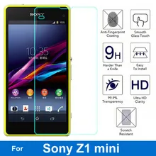 2 шт. закаленное стекло для sony Xperia Z1 мини D5503 Защитная пленка для экрана для sony z1 mini компактная Защитная стеклянная пленка