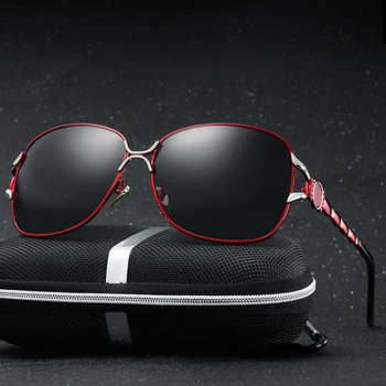 

2019 New Jade Nosepad Polarized Sunglasses Women UV400 Sun Glasses Luxury Oversized Female Retro Vintage Ladies Sunglasses