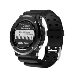 Kuddly Q6 Smartwatch Waterprooft gps-компас монитор сердечного ритма спортивный режим Фитнес трекер Для мужчин модные часы Smart Watch