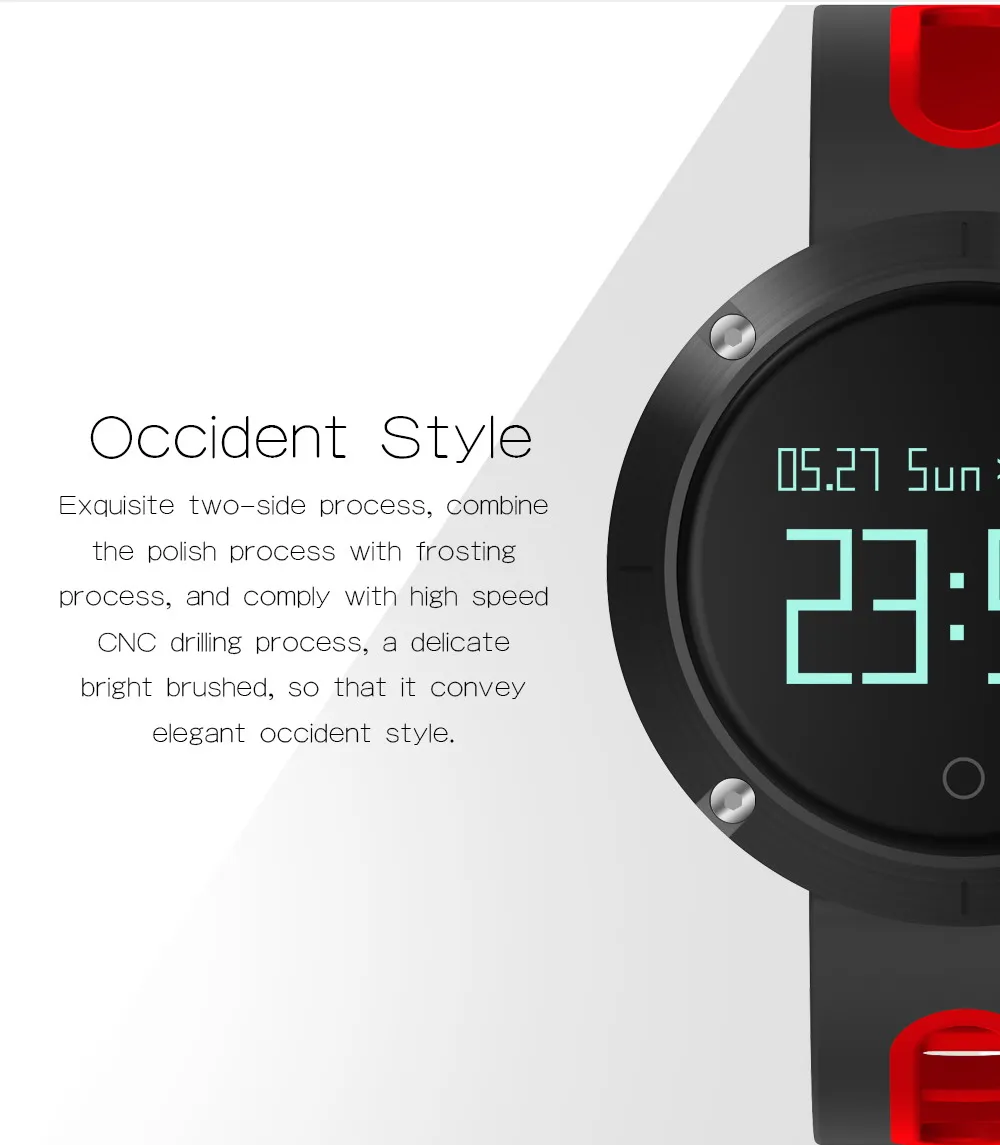 Браслет Makibes DM58, умные часы для мужчин, кровяное давление, HR, IP68, водонепроницаемый, напоминание о звонках, трекер активности, смарт-браслет
