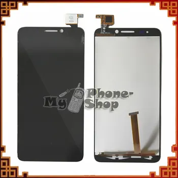 

10pcs/lot LCD Dispaly with Touch Screen Digitizer Assembly for Alcatel One Touch Idol OT-6030 free shipping by DHL EMS