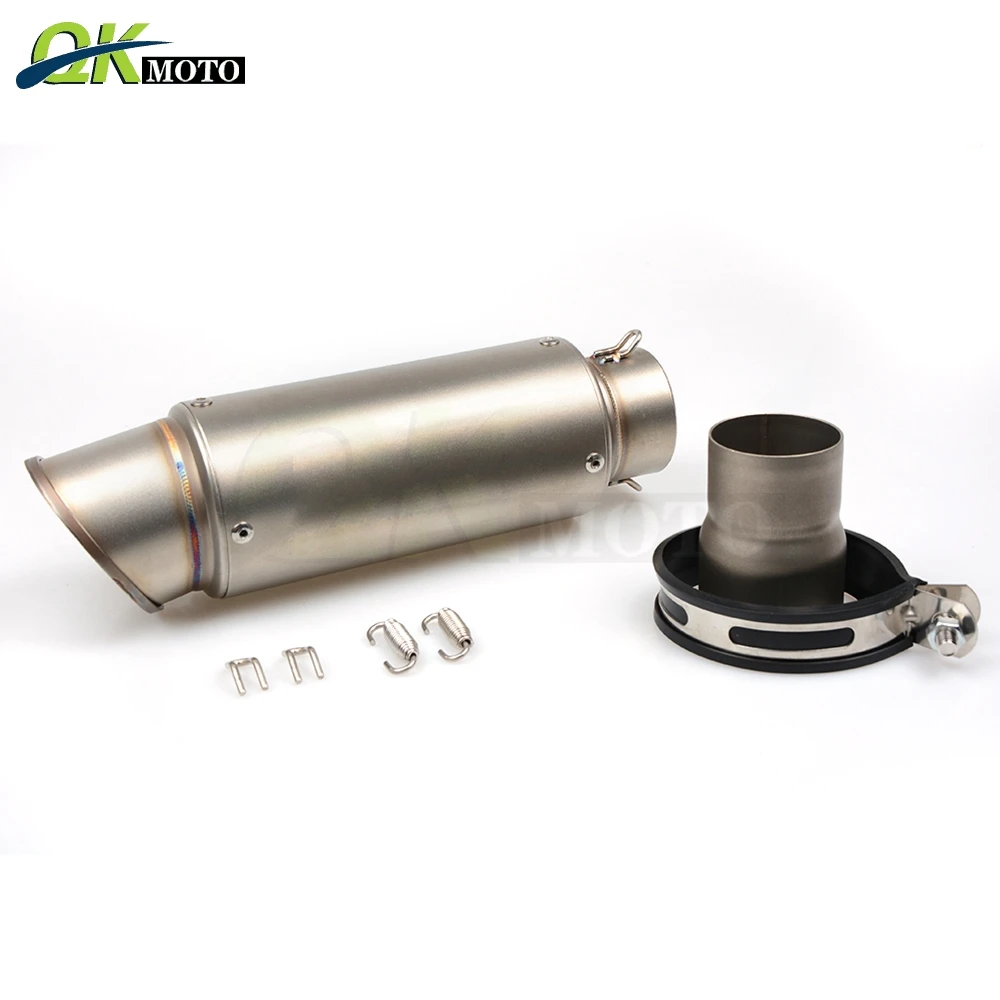 

Universal Motorcycle Modified Exhaust Pipe Motor Exahust For KTM DUCATI 848 900SS 1098S 1198 Hypermotard SP Monster 600 Dark 696