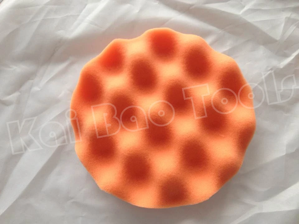 

5inch Sponge Pad Wave Type for Car Care Buffing Waxing Wax Disc 125mm Dia Soft Foam Pad Polishing Wax Applicator Finishing