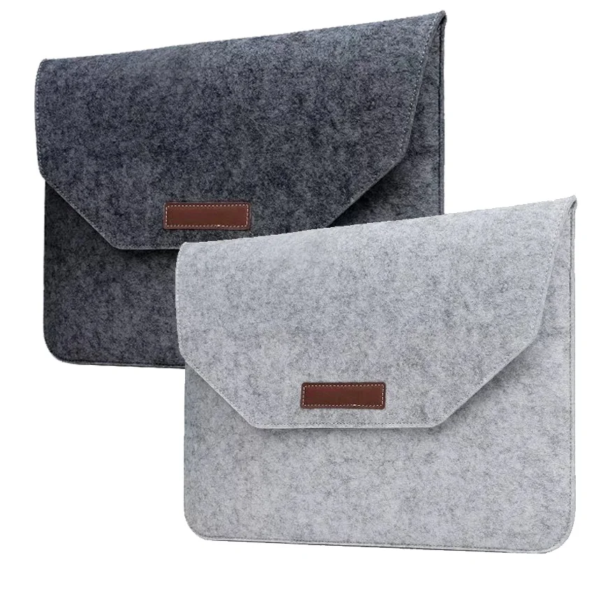 

13 15" Sleeve Pouch for Macbook Pro 13 15 Touch bar A1707 A1706 Case Laptop Sleeve Wool Felt Pouch Cover For Macbook Pro 13 15