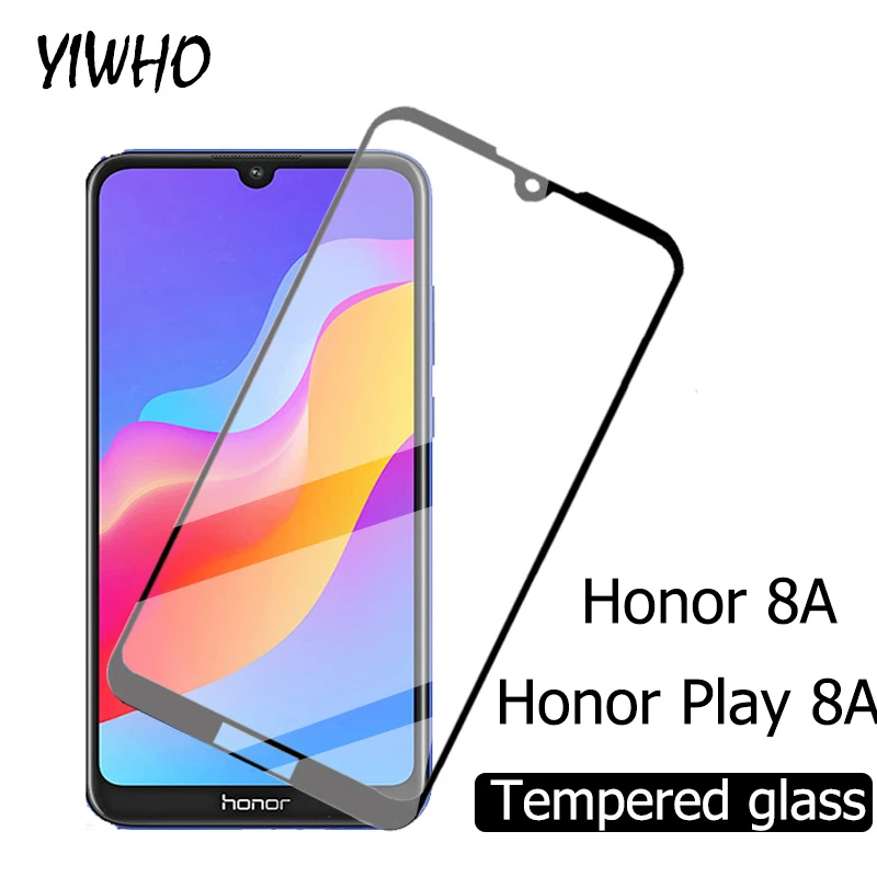 

Tempered Glass For Honor 8a Protective Glass Screen Protector Phone Film Safety Tremp On For Huawei Honer Honor8a 8 A A8 9h
